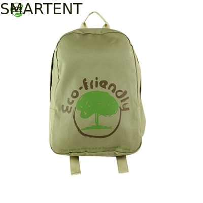 Van de de Toebehoren Groene Kleur RPET van douaneeco Vriendschappelijke Toevallige Rugzak 40x29x15Cm