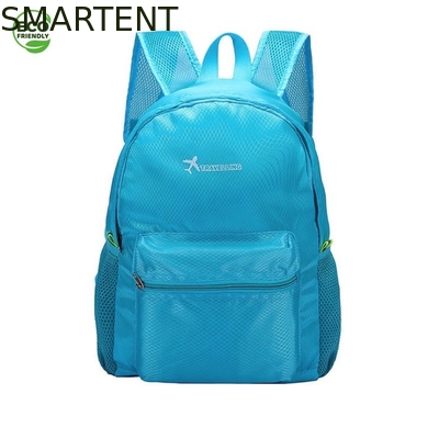 Weerspiegelende Vouwbare Reisberg die Rugzak RPET Oxford Diamond Mesh Polyester beklimmen
